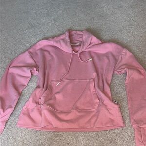 BearPaw Women's Pink Fleece Hooded Pullover